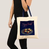 Tote Bag Joyeux Diwali Ganesha Rangoli - Budget Fourre-tout (Devant (produit))