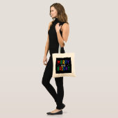 Tote Bag Joyeux Et Lumineux Noël (Devant (modèle))