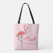 Tote Bag Joyeux et lumineux Noël minimal (Dos)