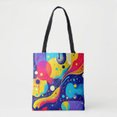 Tote Bag Joyeux Flux d'énergie (Devant)