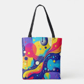 Tote Bag Joyeux Flux d'énergie (Dos)