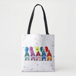 Tote Bag Joyeux Gnomes