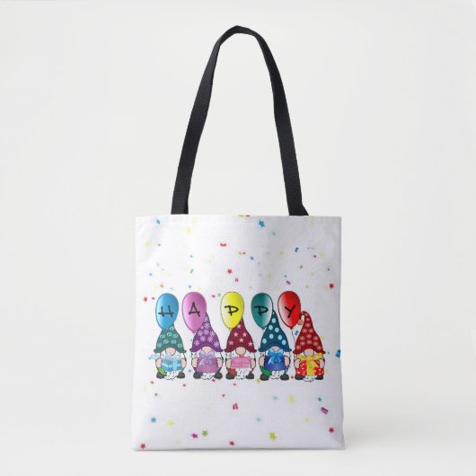 Tote Bag Joyeux Gnomes (Devant)