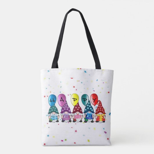 Tote Bag Joyeux Gnomes (Dos)