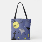 Tote Bag Joyeux Halloween (Dos)