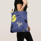Tote Bag Joyeux Halloween (De près)