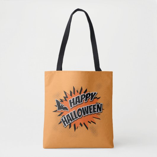Tote Bag Joyeux Halloween (Devant)