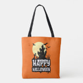 Tote Bag Joyeux Halloween (Dos)