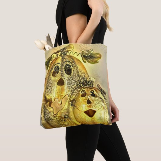 Tote Bag Joyeux Halloween (De près)