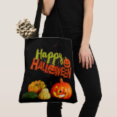 Tote Bag Joyeux Halloween (De près)