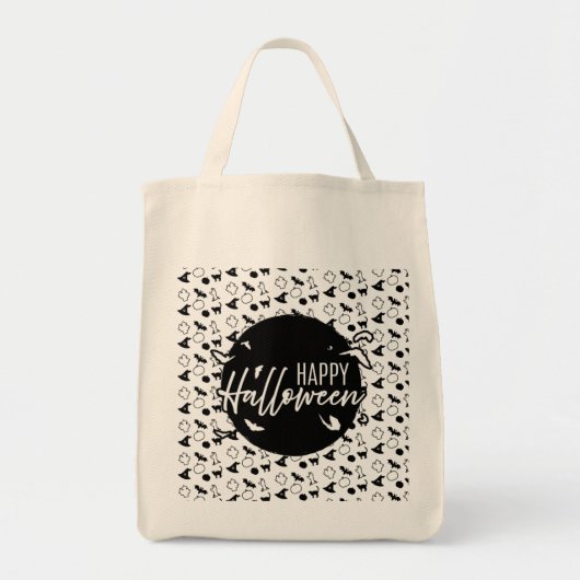 Tote Bag Joyeux Halloween (Devant)