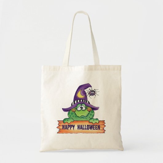 Tote Bag Joyeux Halloween (Devant)