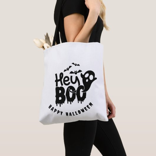 Tote Bag Joyeux Halloween (De près)