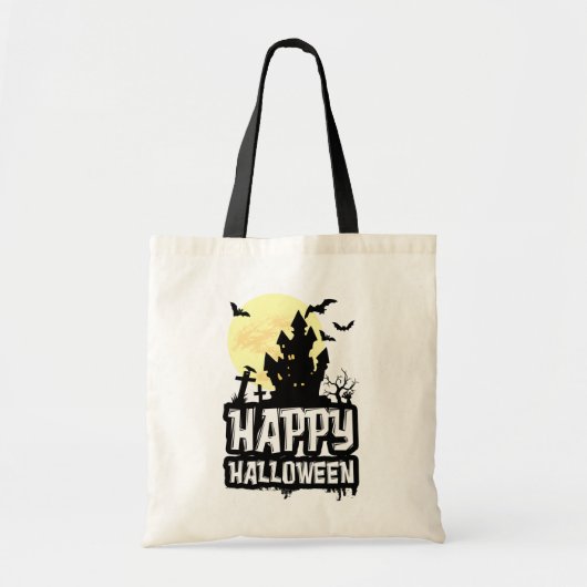 Tote Bag Joyeux Halloween (Devant)