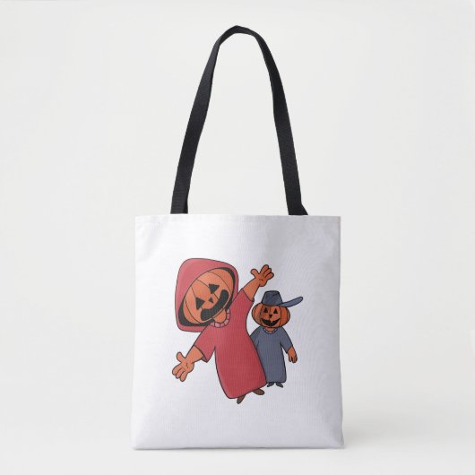 Tote Bag Joyeux Halloween à vos amis (Devant)