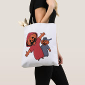 Tote Bag Joyeux Halloween à vos amis (De près)