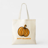 Tote Bag Joyeux Halloween Citrouille (Dos)