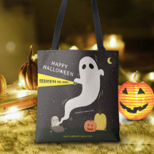 JOYEUX HALLOWEEN Fantôme Personnalisé