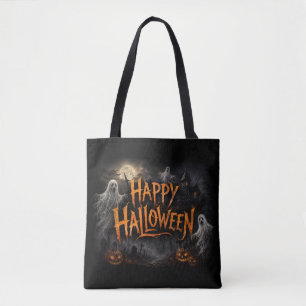 Tote Bag Joyeux Halloween Nuit Ensorcelée – Halloween Effra