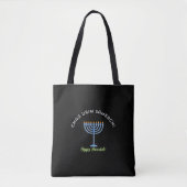 Tote Bag Joyeux Hanukkah ! (Devant)