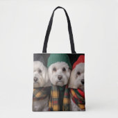 Tote Bag Joyeux Howlidays (Devant)