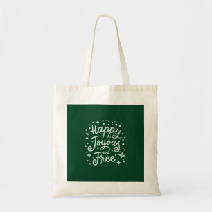 Tote Bag Joyeux, Joyeux, Libre, Joyeux, Noël