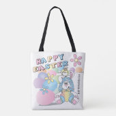 Tote Bag Joyeux Lapin de Pâques (Dos)