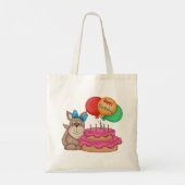 Tote Bag Joyeux Marionnette d'anniversaire (Dos)