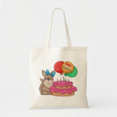 Tote Bag Joyeux Marionnette d'anniversaire (Devant)
