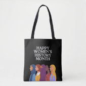 Tote Bag Joyeux Mois de l'histoire des femmes (Devant)