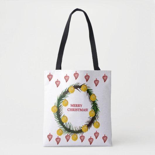 Tote Bag Joyeux Noël (Devant)