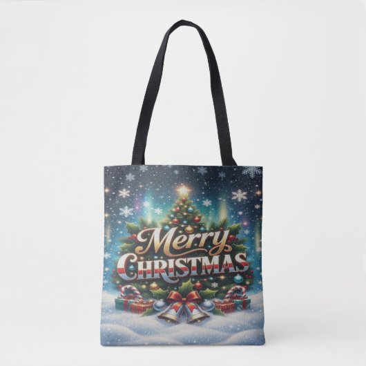 Tote Bag Joyeux Noël (Devant)