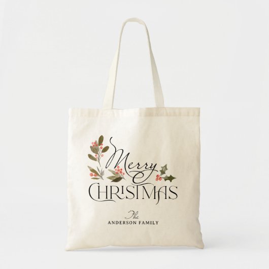 Tote Bag Joyeux Noël (Devant)