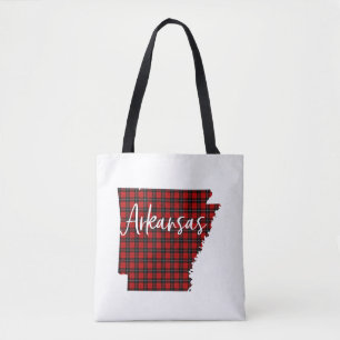 Tote Bag Joyeux Noël Arkansas Festive Noël Retro Sunset
