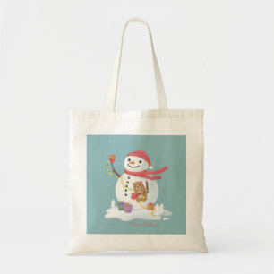 Tote Bag Joyeux Noël : Art d'illustration de bonhomme de ne