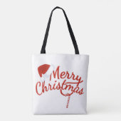 Tote Bag Joyeux Noël avec des bonbons (Dos)