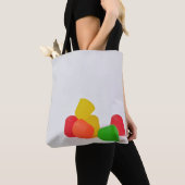 Tote Bag Joyeux Noël avec des bonbons (De près)