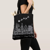 Tote Bag Joyeux Noël Bonne année Ottawa Canada (De près)
