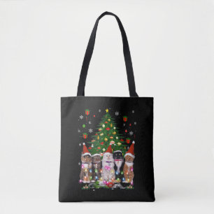 Tote Bag Joyeux Noël Chat Noël Hommes Femmes Enfants Noël