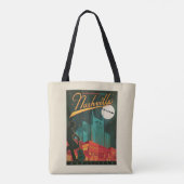Tote Bag Joyeux Noël de Nashville (Dos)
