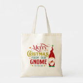 Tote Bag Joyeux Noël De Notre Gnome À Votre (Dos)