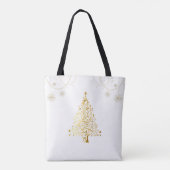 Tote Bag Joyeux Noël en or (Dos)