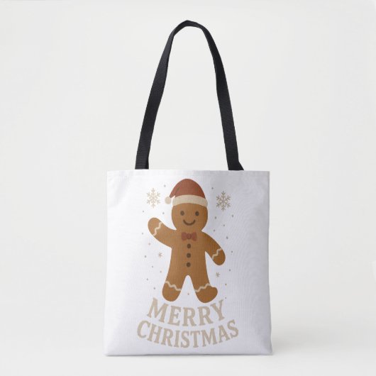 Tote Bag Joyeux Noël Fourre-tout (Devant)