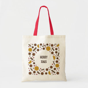 Tote Bag Joyeux Noël hiver épices