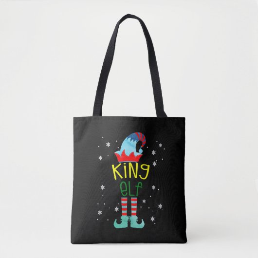 Tote Bag Joyeux Noël King Noël (Devant)
