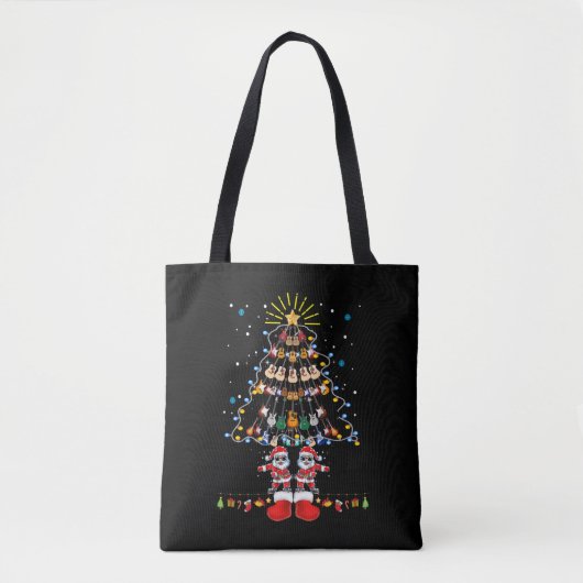 Tote Bag Joyeux Noël mignon (Devant)