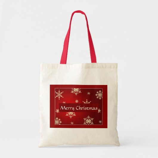Tote Bag Joyeux Noël personnalisable (Devant)