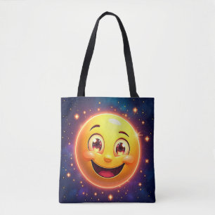 Tote Bag Joyeux oeil cosmique Emoji