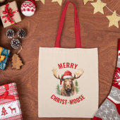 Tote Bag Joyeux orignal de Noël