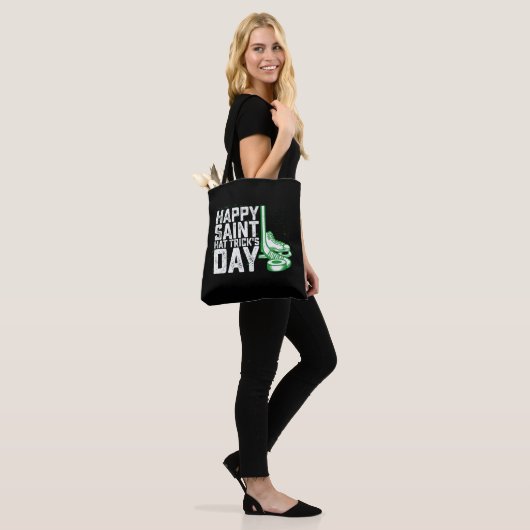 Tote Bag Joyeux Saint Casquette Trick's Day St patrick de h (Sur le modèle)